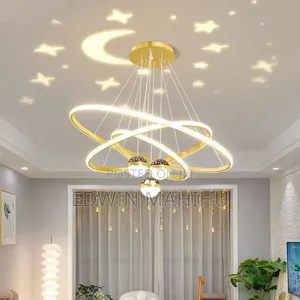 Modern Tricolour Led Chandelier Light