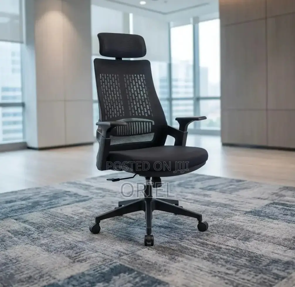 Office Chair : Orthopedic High-Back Staff Chair