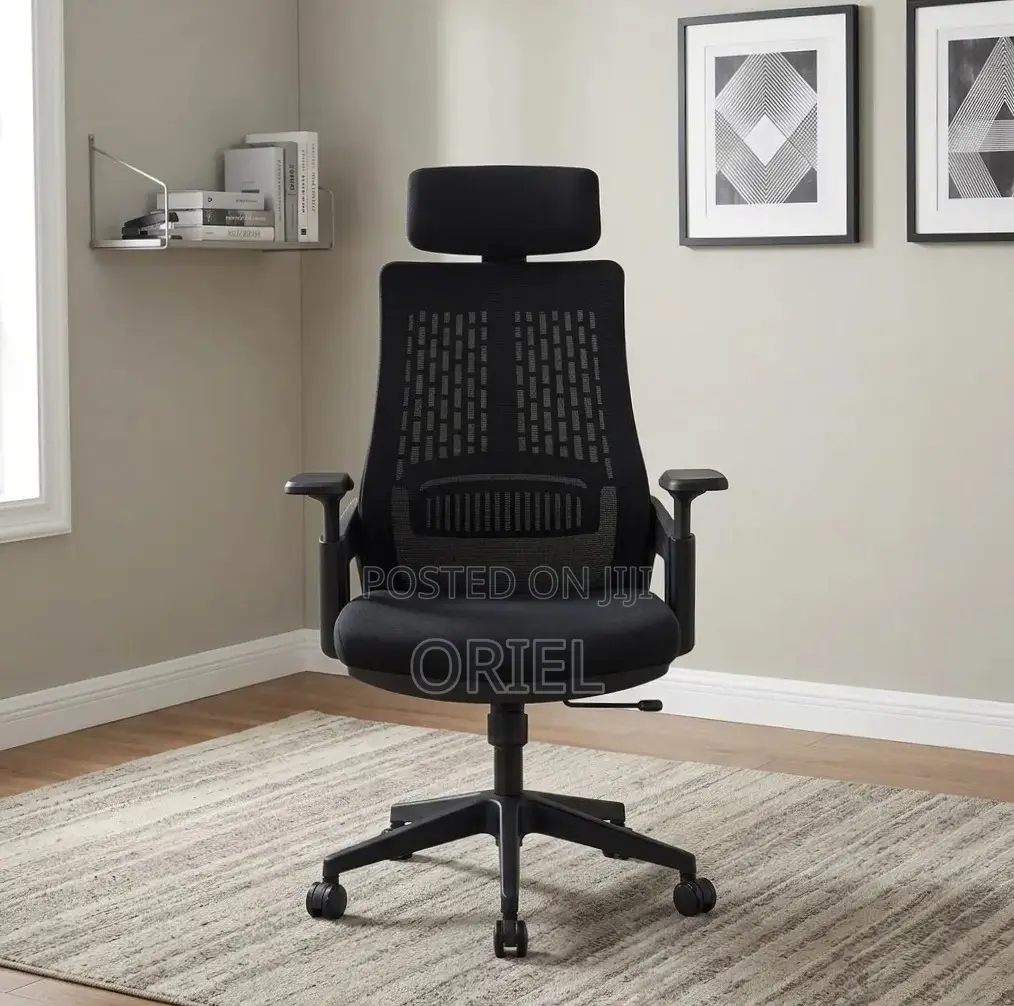 Office Chair : Orthopedic High-Back Staff Chair