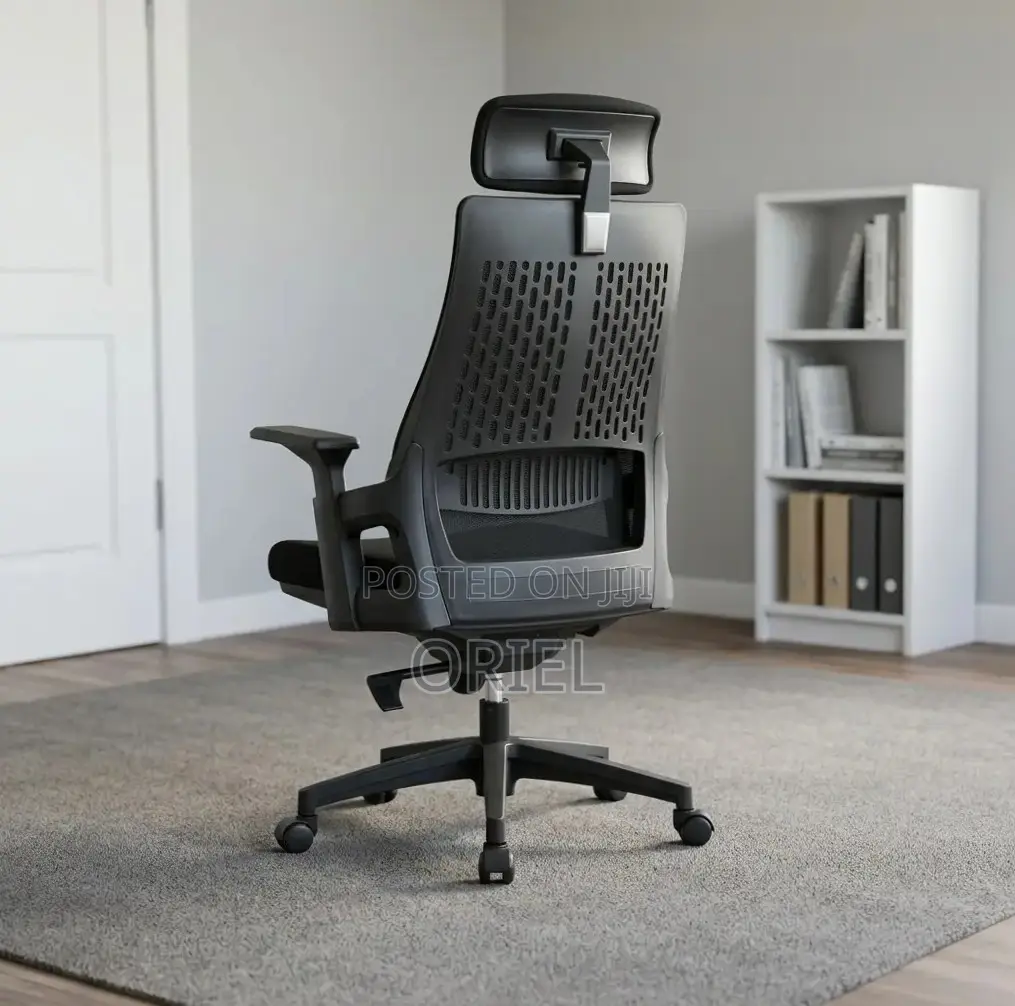 Office Chair : Orthopedic High-Back Staff Chair