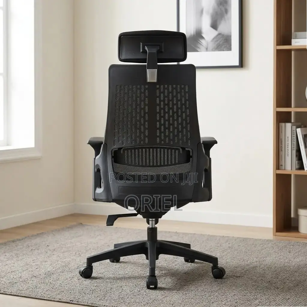 Office Chair : Orthopedic High-Back Staff Chair