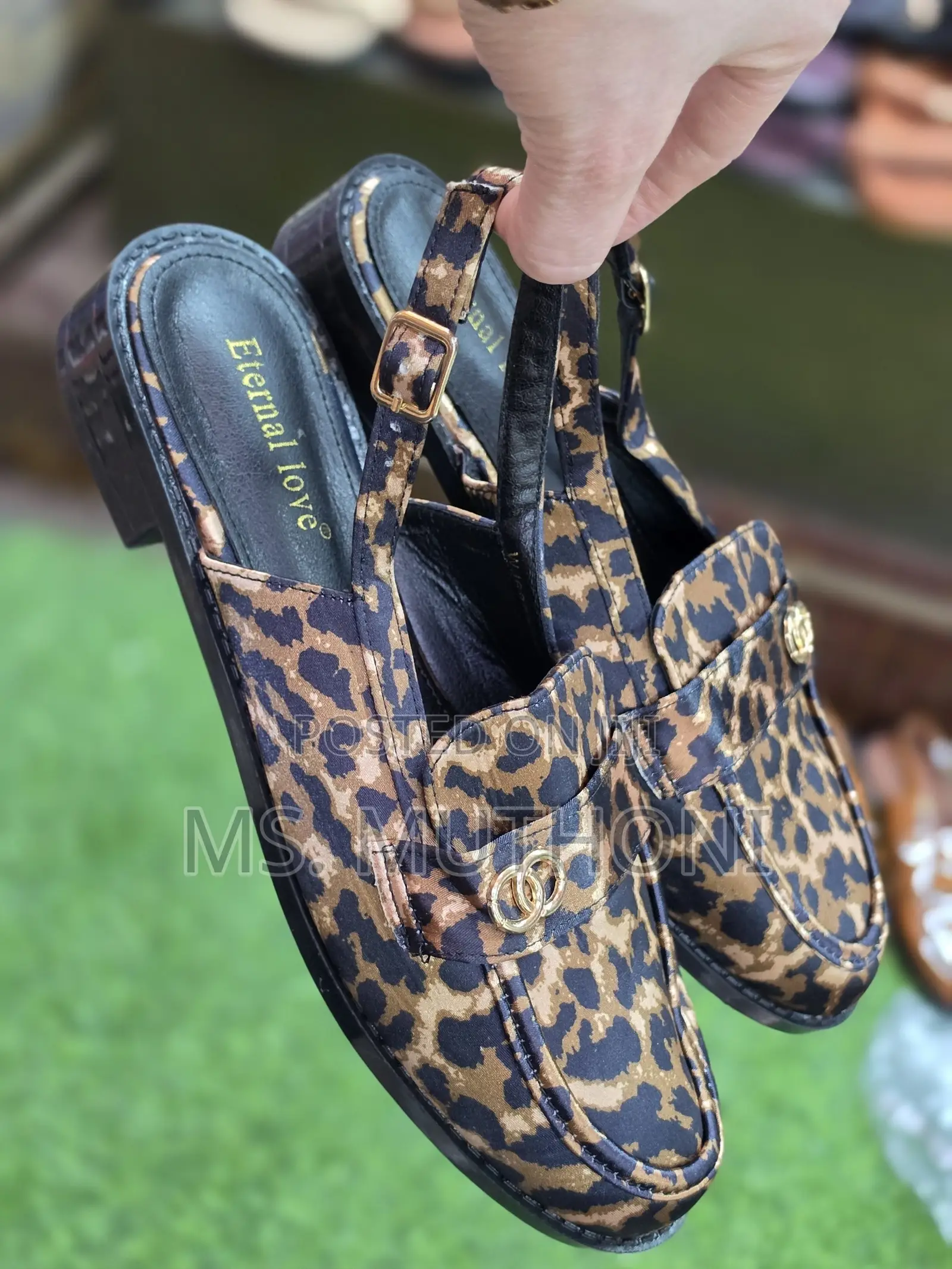 Stylish Ladies Patent Leather Slingback Loafers Size 37-42