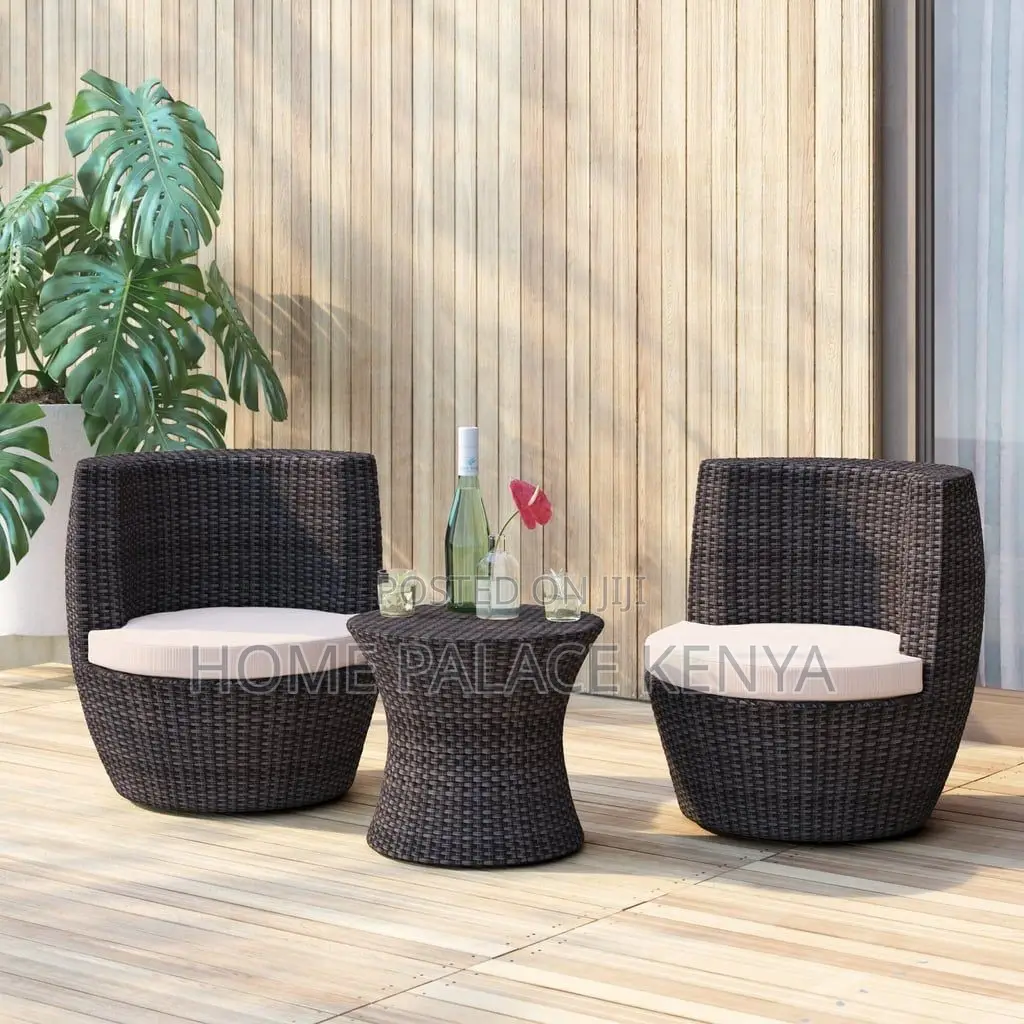 Rattan Set; Elegant Rattan Outdoor Conversation Set for Garden,