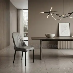 Dining Chairs; Back Leather Supportive Dining Chairs