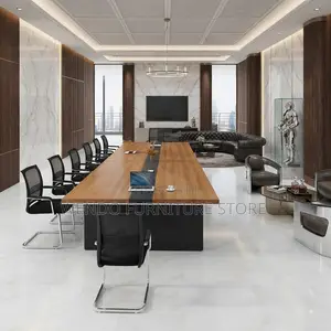 Boardroom Table; 3 Meters Diplomacy Wooden Boardroom Table