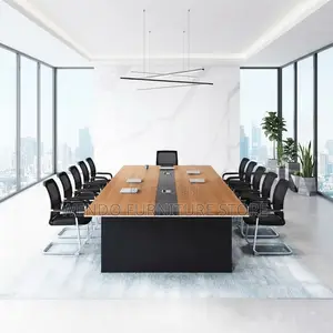 Boardroom Table; 3 Meters Diplomacy Wooden Boardroom Table