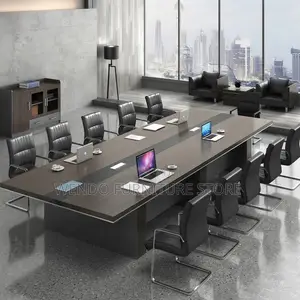 Boardroom Table; 3 Meters Diplomacy Wooden Boardroom Table