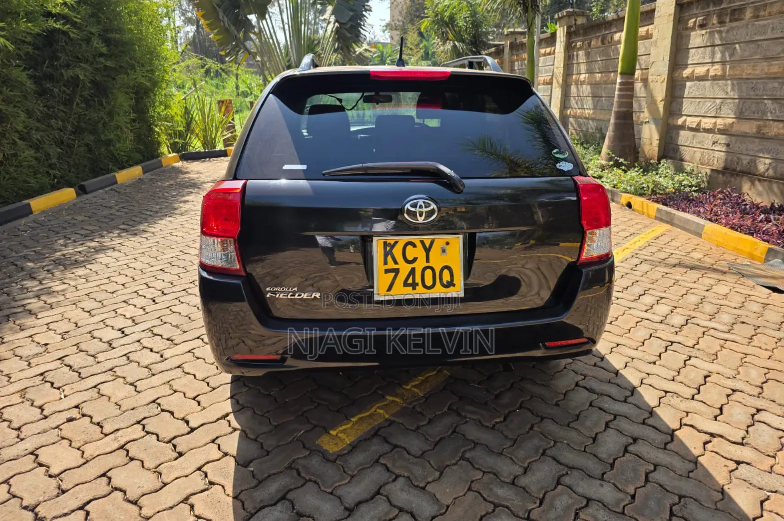 Toyota Corolla Fielder 2014 Black