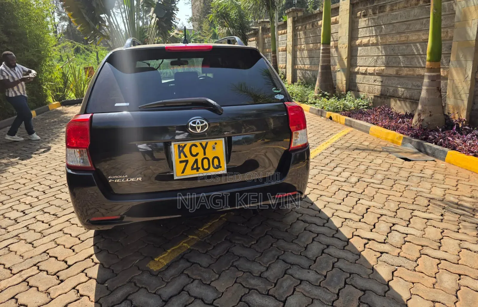 Toyota Corolla Fielder 2014 Black