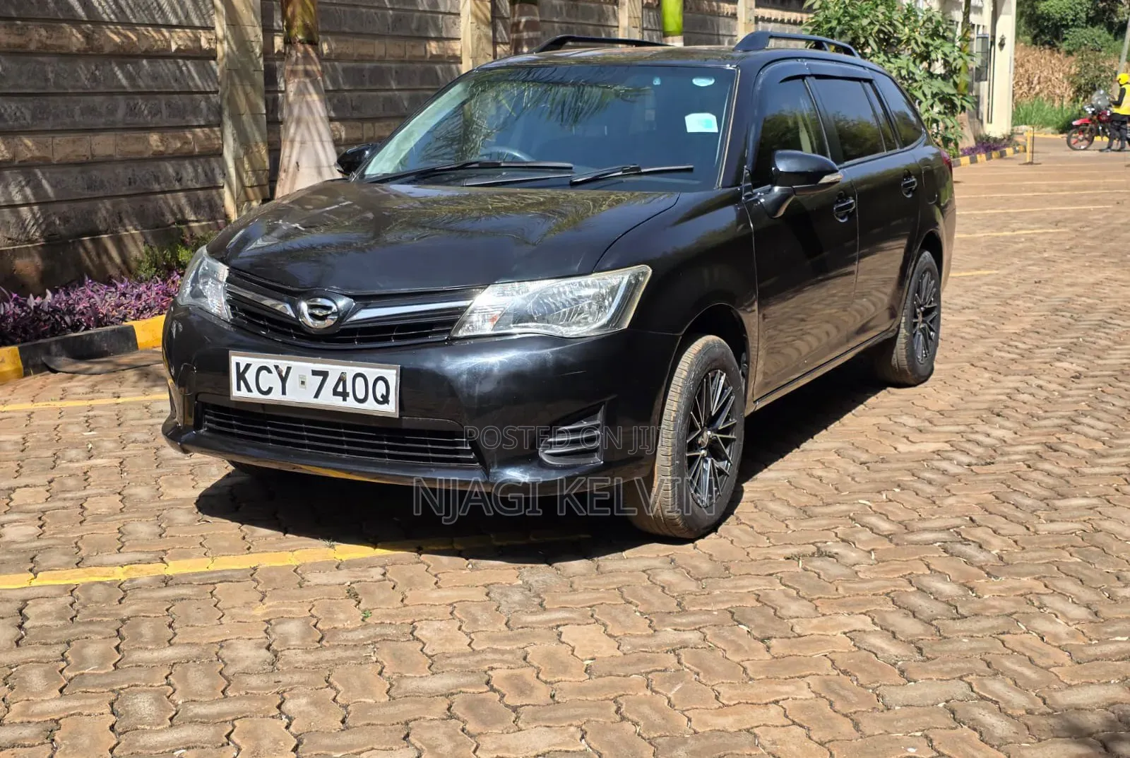 Toyota Corolla Fielder 2014 Black