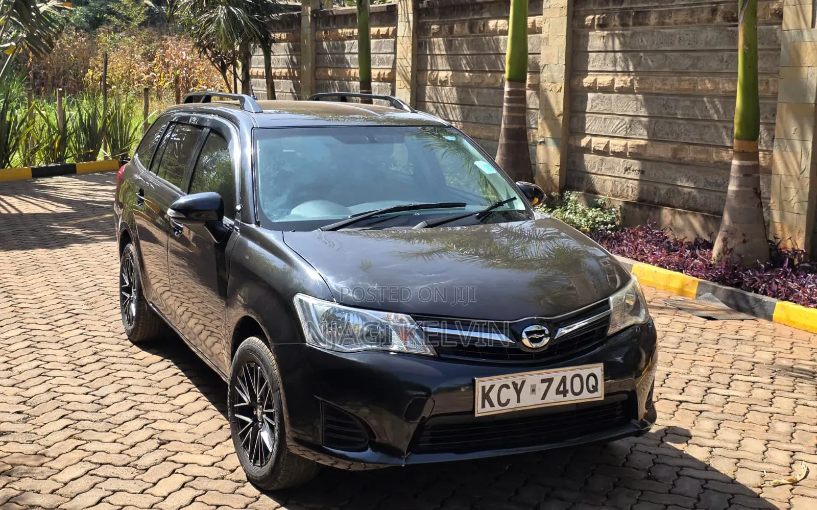 Toyota Corolla Fielder 2014 Black