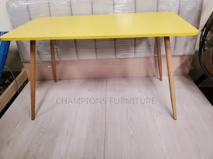 Vibrant Yellow Study Desk/Dining Table
