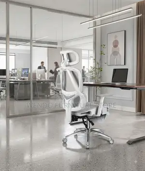 Office Chairs; Breathable Orthopedic Office Seat With Footrest