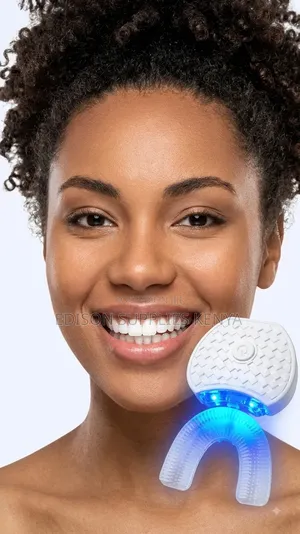Teeth Whitening Kit With LED Light Stain Removal Kit