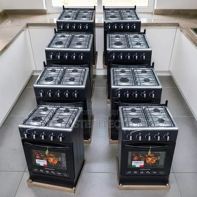 Factory Direct Prices 4 Gas Full Gas Burners Free Standing Cookers