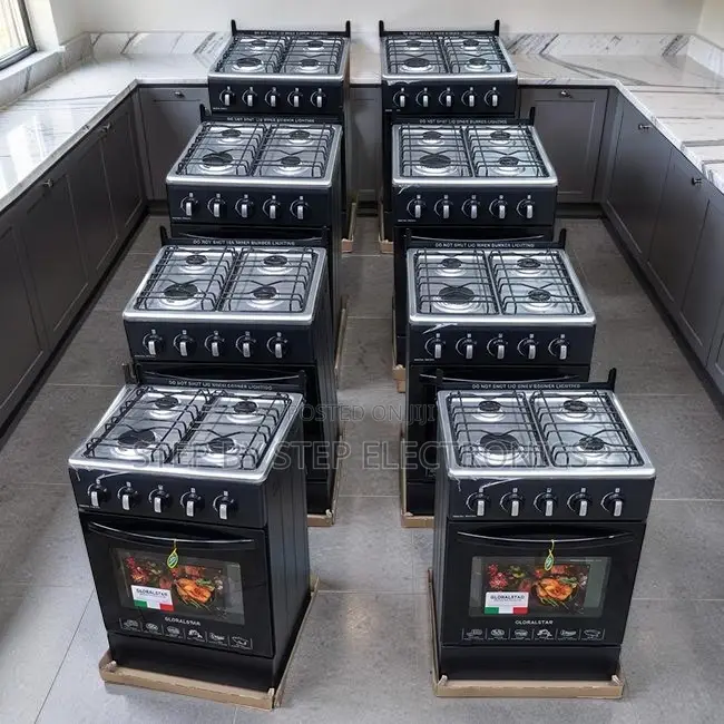 Factory Direct Prices 4 Gas Full Gas Burners Free Standing Cookers