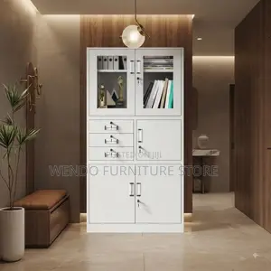 Office Cabinet; Steel Two Doors Ergo Cabinet