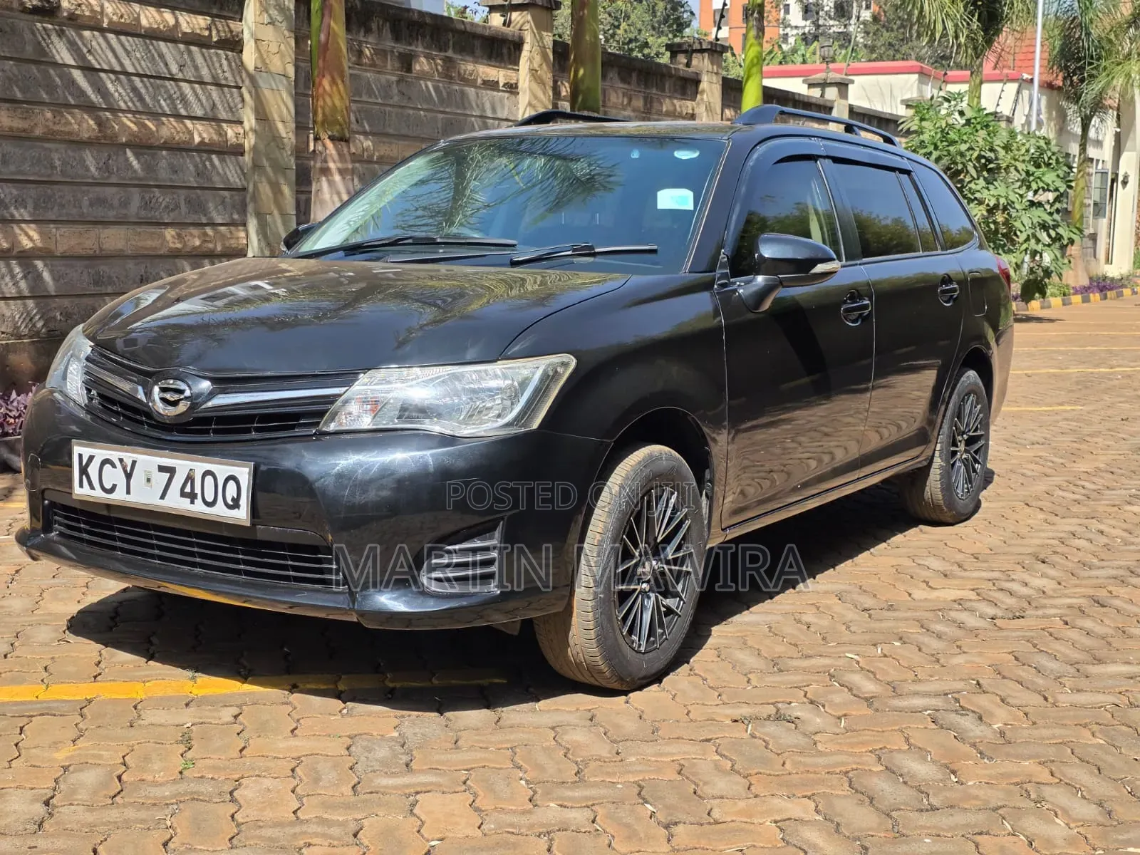 Toyota Corolla Fielder 2014 Black