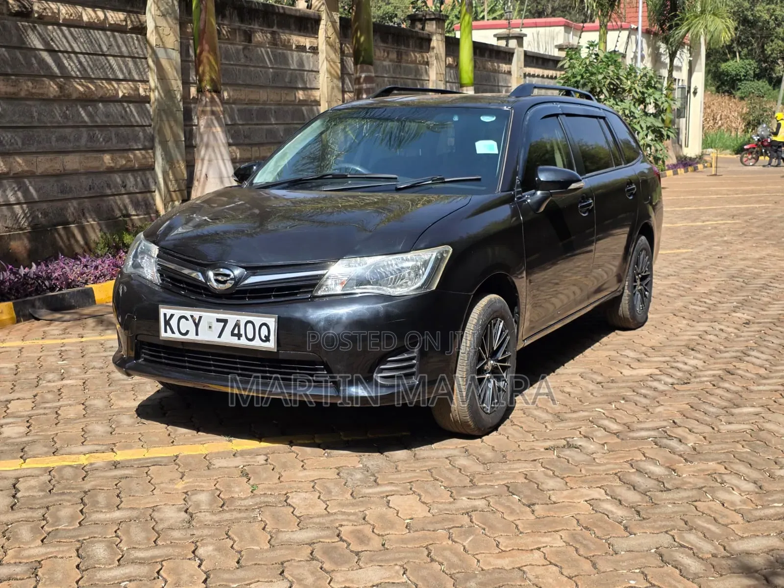 Toyota Corolla Fielder 2014 Black