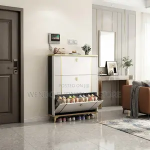 White Home Hotel Lobby Shoe Racks