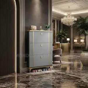 White Home Hotel Lobby Shoe Racks