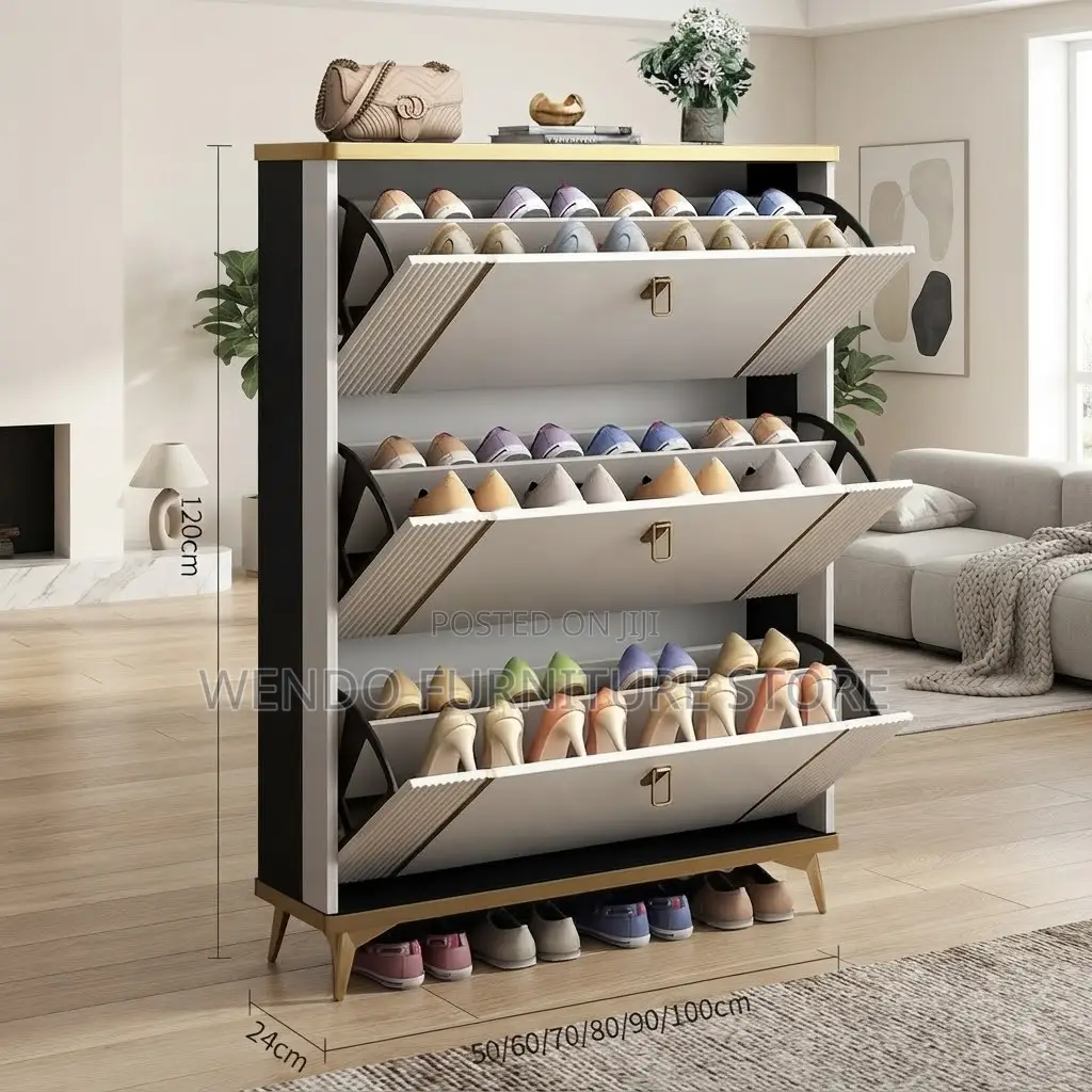 White Home Hotel Lobby Shoe Racks