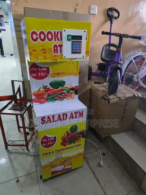 Salad Dispenser, Oil ATM, Salad ATM,