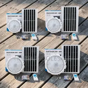 Bulk Prices Bright LED 100W,200W,500W Solar Ceiling Lights