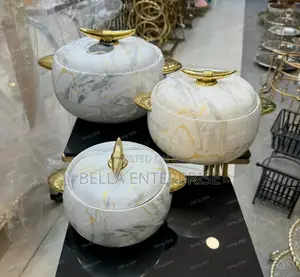 LUXURIOUS Insulated Hotpots Set ROUND