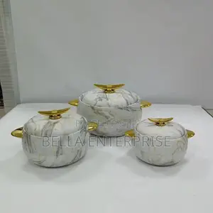 LUXURIOUS Insulated Hotpots Set ROUND