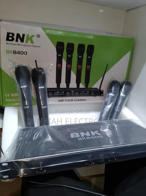 BNK Four in One Microphones Bk8400, Wireless Microphone System - thumbnail 2