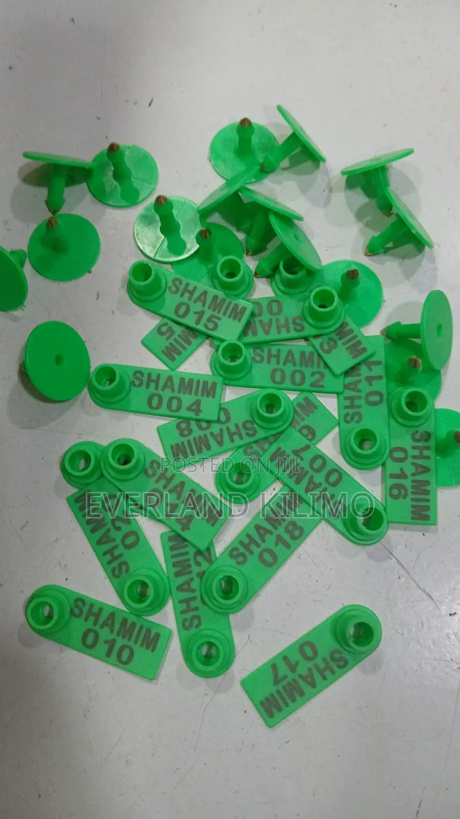 Number Plastic Goat Ear Tags