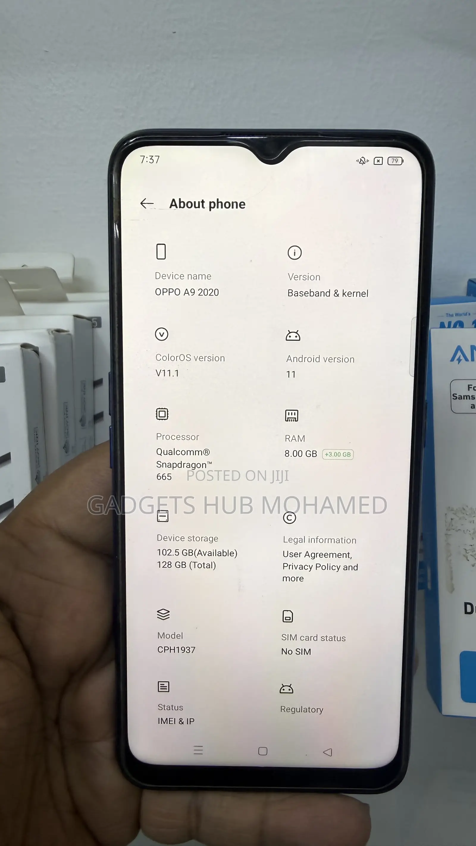Oppo A9 128 GB Blue