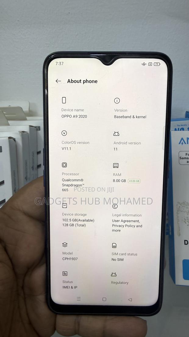 Oppo A9 128 GB Blue - thumbnail 6