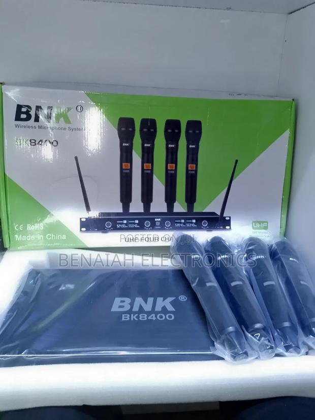 BNK MICROPHONE Four Channels UHF Wireless Microphone System - thumbnail 2