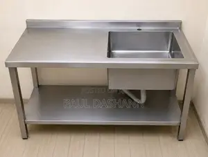 Stainless-Steel Sink Table