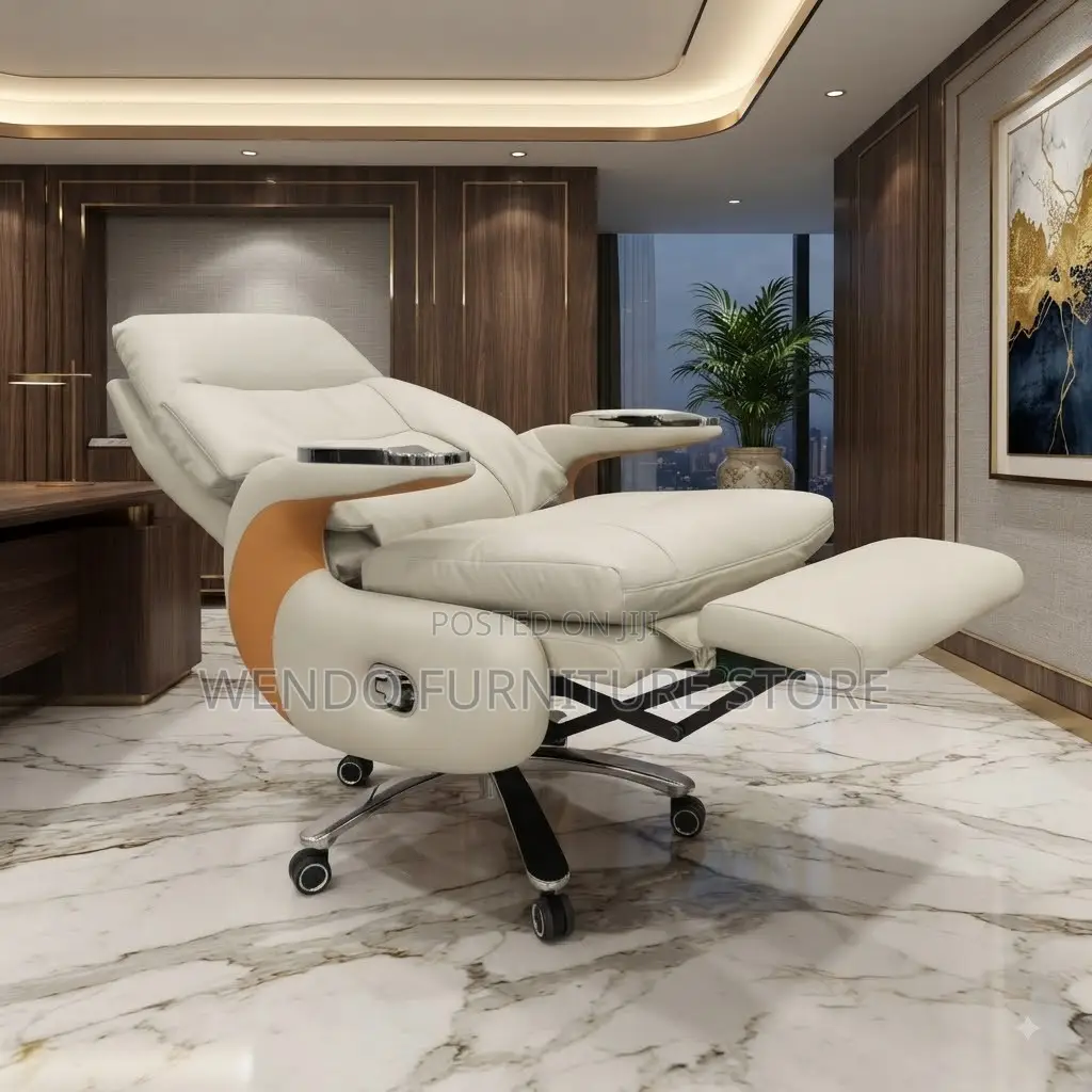 Office Chairs; Executive High Back Leather Office Duty Seat