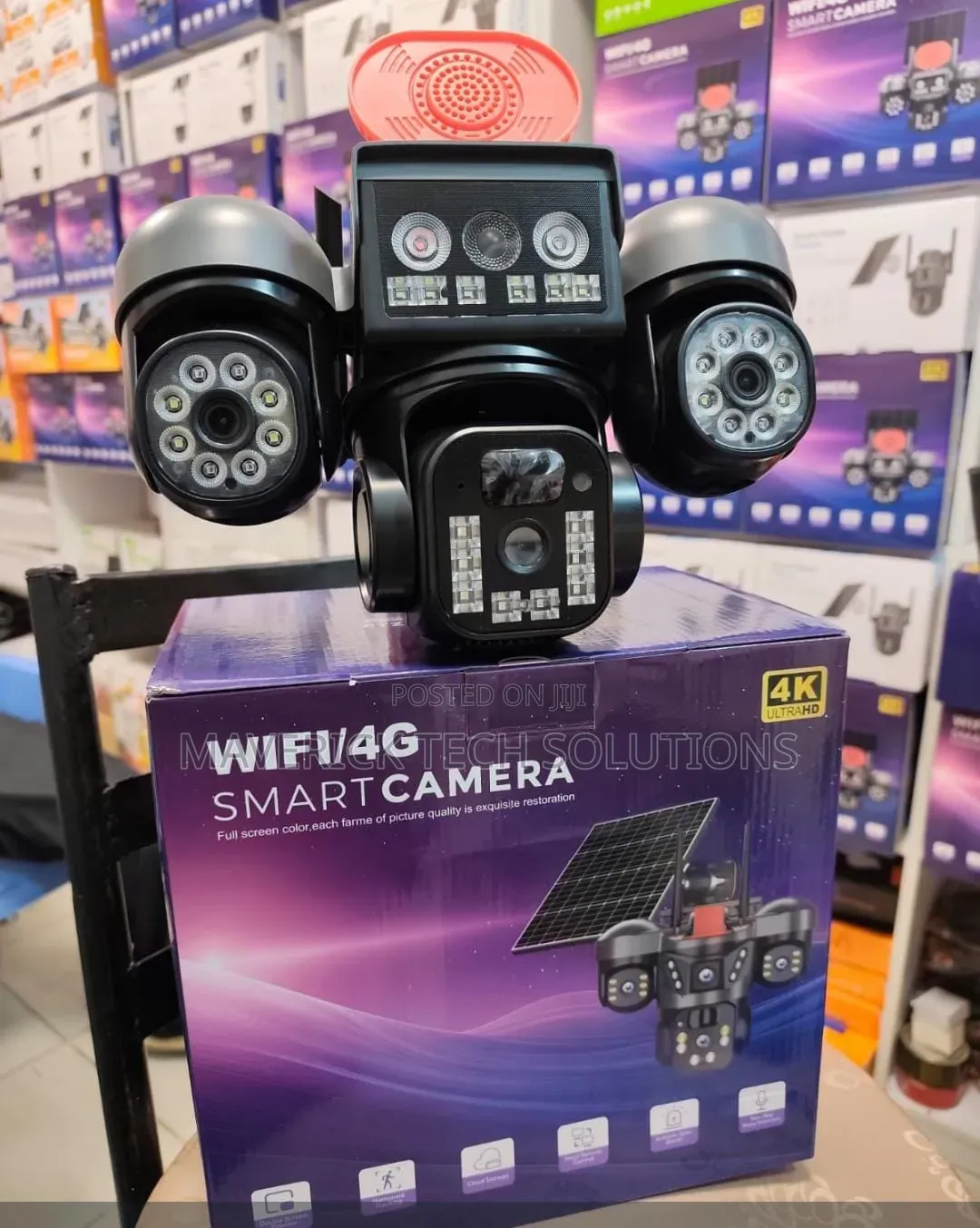 4G PTZ Solar Camera