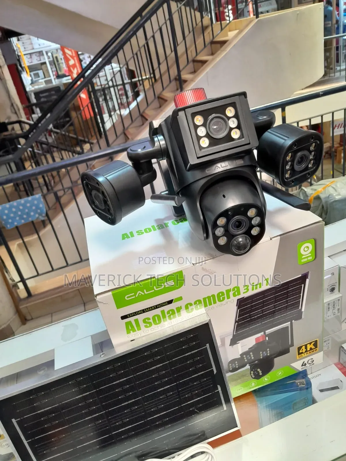 4G PTZ Solar Camera