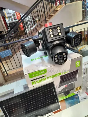 4G PTZ Solar Camera