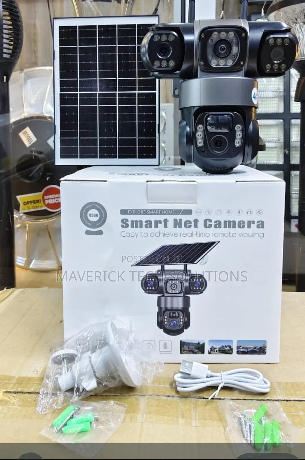 4G PTZ Solar Camera