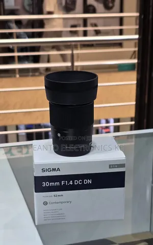 Sigma 30mm F1.4 DC DN Contemporary for Sony E-Mount Lens