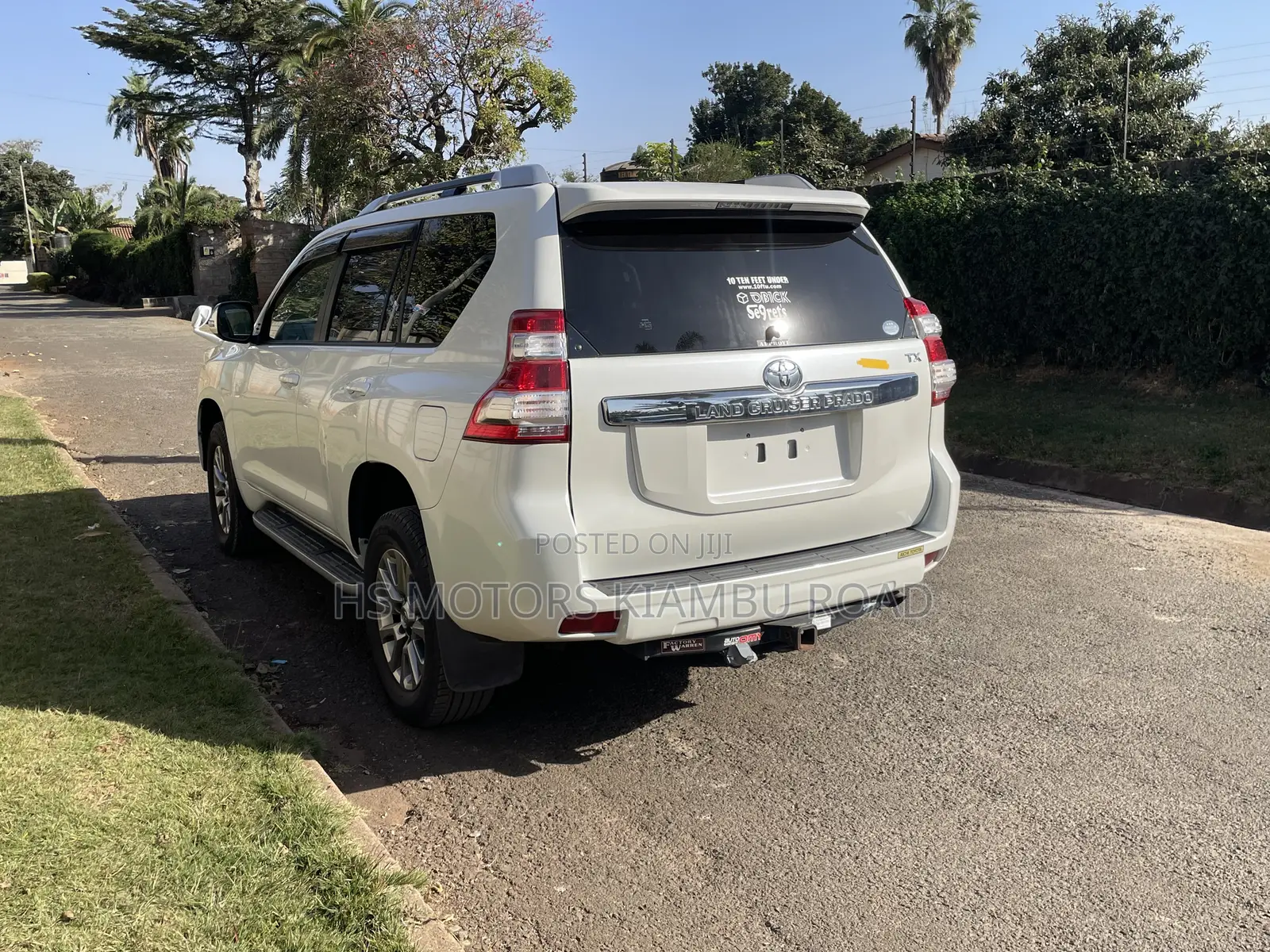 Toyota Land Cruiser Prado 2.7 2017 White