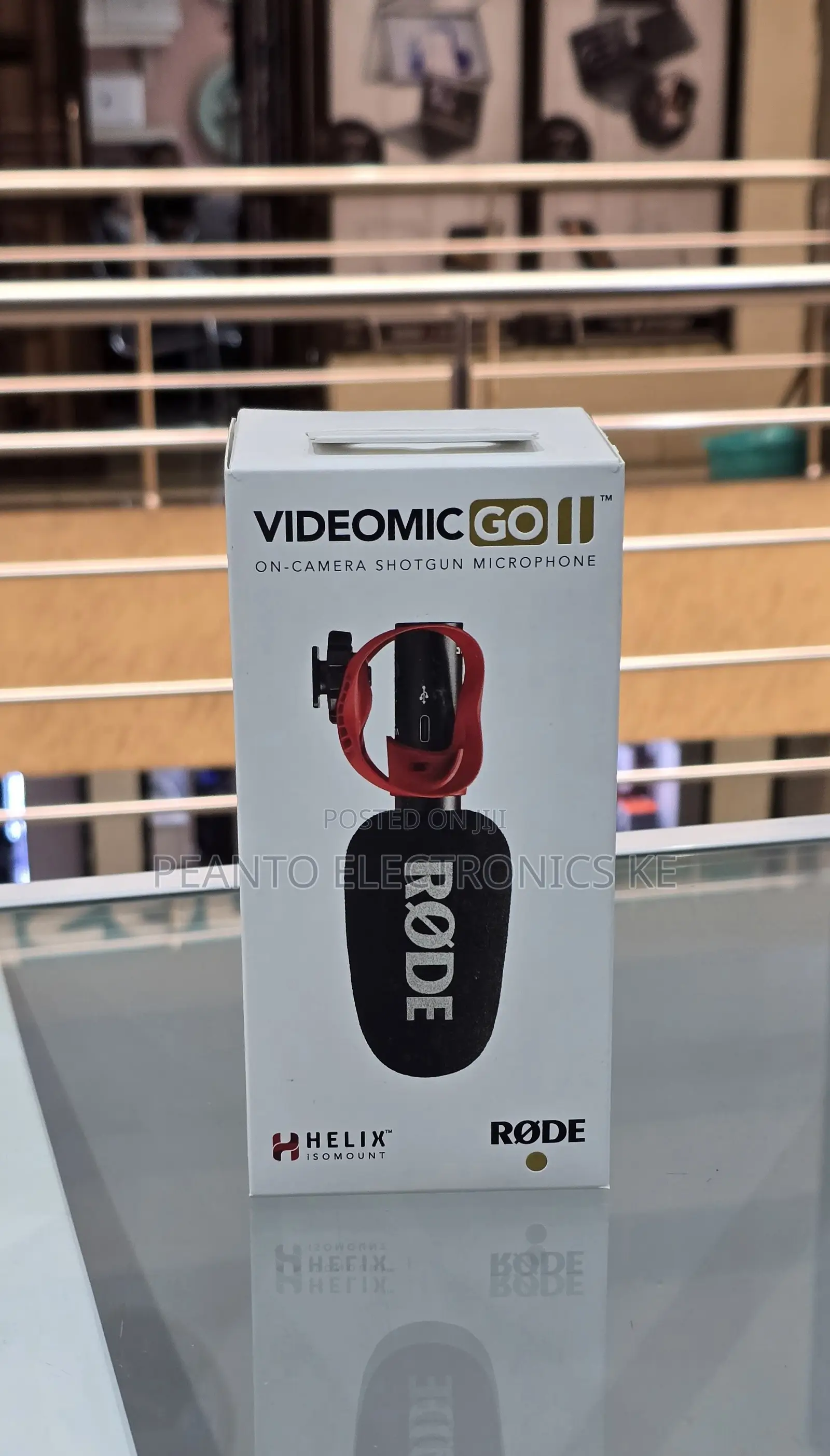 Rode VideoMic GO II Analog/USB Camera-Mount Shotgun Microphone