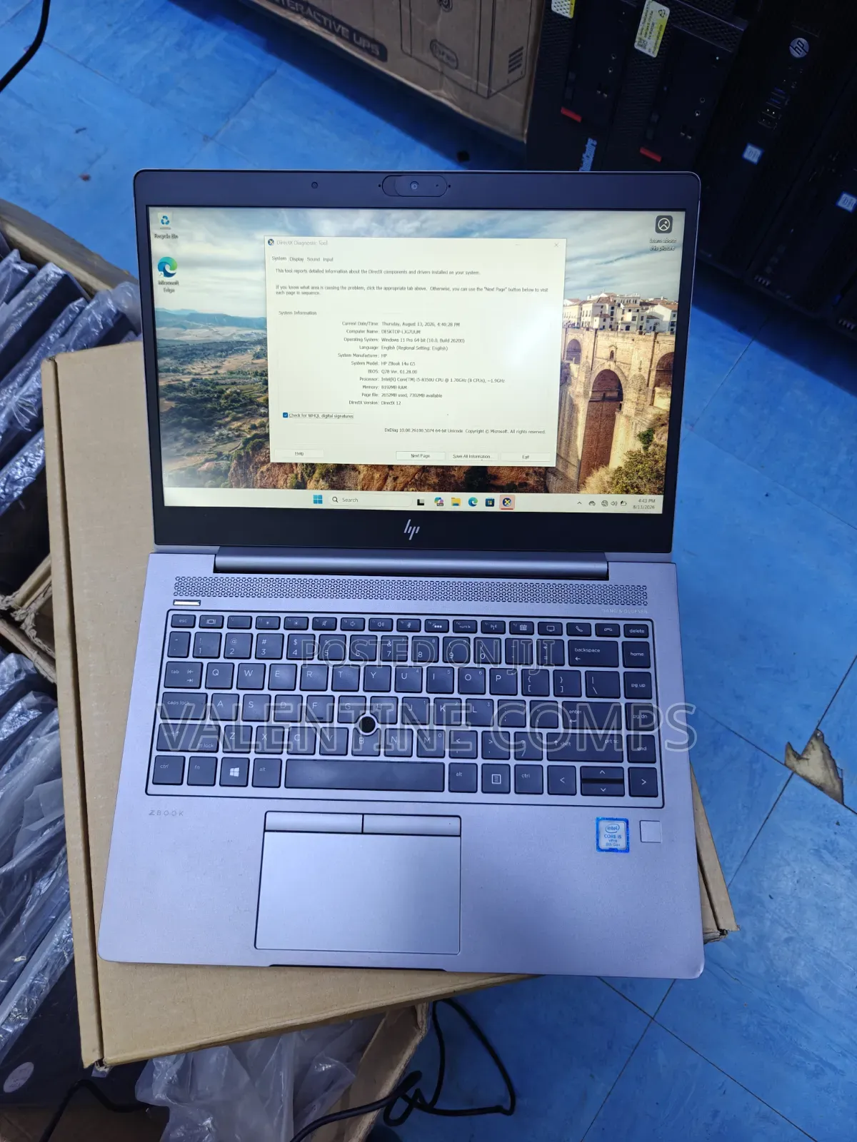 Laptop HP ZBook Firefly 14 G7 8GB Intel Core i5 SSD 512GB