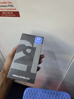 New Samsung Galaxy S21 Ultra 5G 256 GB Silver