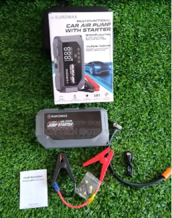 Euromax EMK3 Car Battery Booster Air Compressor