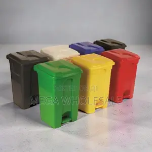 Factory Prices 30L Litres Hard Plastic Waste Garbage Dust Pedal Bin