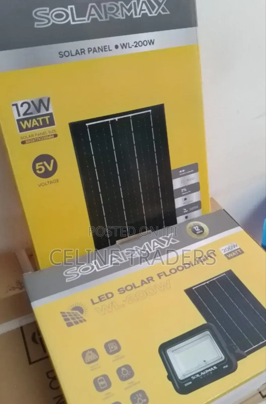 Solarmax 200w Solar Floodlight