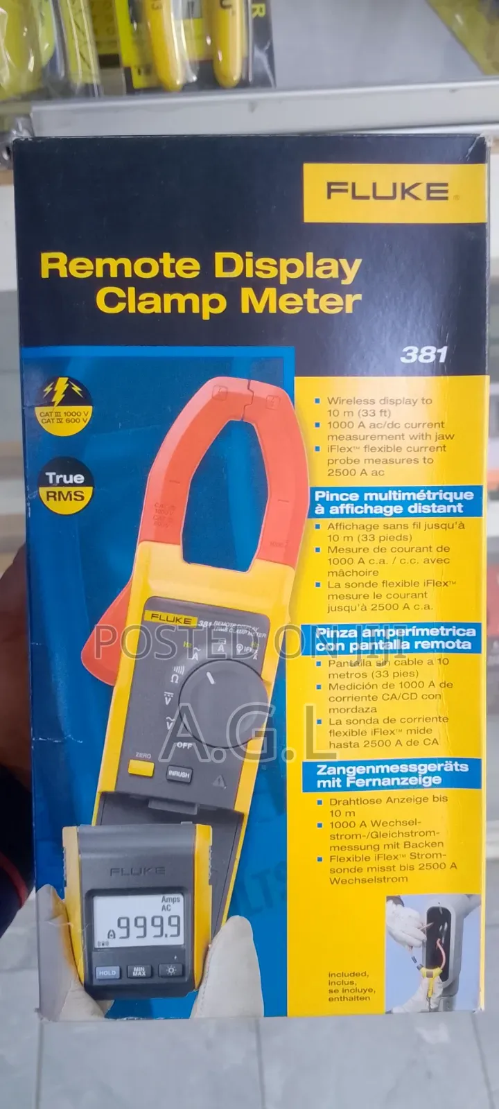 FLUKE 381 Remote Display TRMS Clamp Meterbin Nairobi